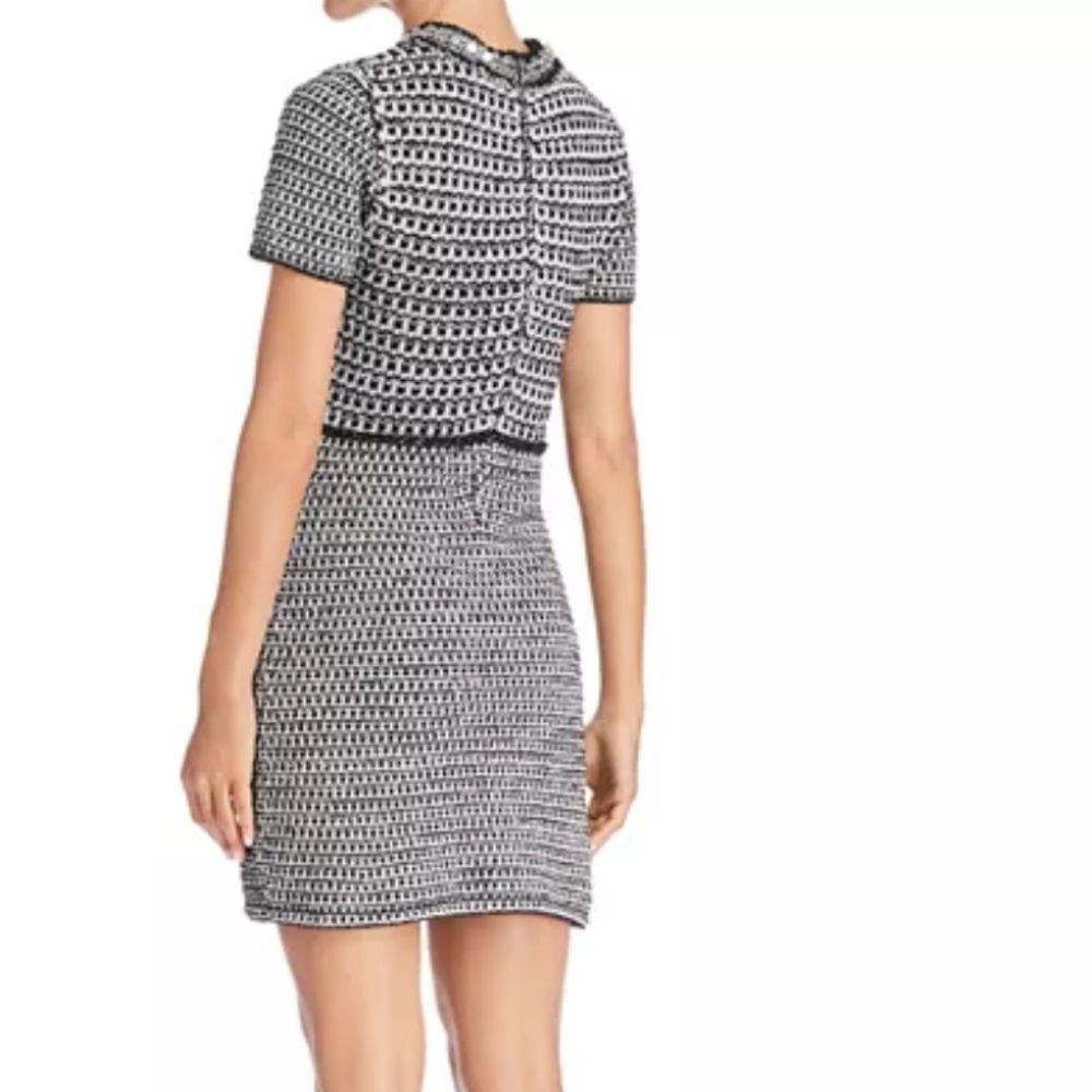 Tory Burch Embellished Tweed dress. Size medium GUC - Picture 3 of 11